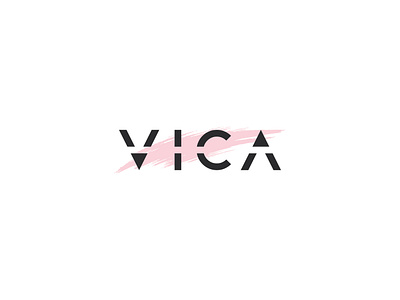 VICA - Logo Design beauty logo beauty saloon logo brand design branding branding process creative logo design eyebrows logo eyelashes logo fashion logo graphic design logo logo design make up logo product logo ui wordmark