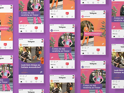 Canva Posts Design blog branding canva colors design designer fashion girl girls graphic design graphic designer instagram noise pink post posts texture visual identity woman women
