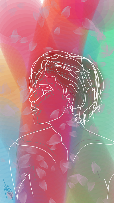 Fresh art artist design digital art graphicdesign illustration illustrator one line art vector