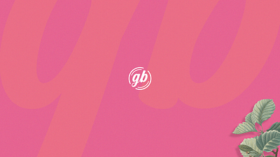 GB - Logo Design blush branding circle design designer fashion girl girls graphic design graphic designer illustration logo logo design logotype pink texture vector visual identity woman women