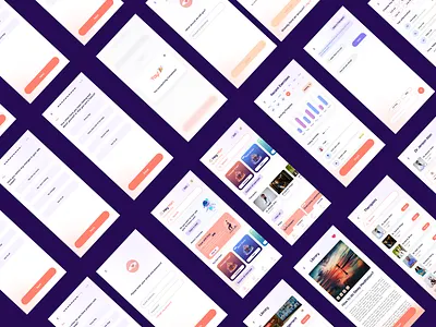 LOLA Mental Health App Case Study casestudy concept design mentalhealth minimalic mobile app modern design ui uiux user interface user research