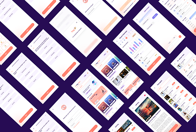 LOLA Mental Health App Case Study casestudy concept design mentalhealth minimalic mobile app modern design ui uiux user interface user research