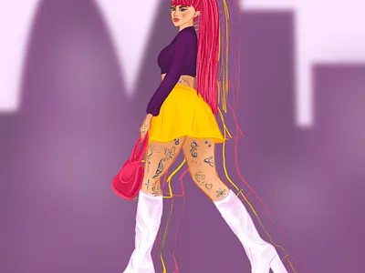 These shoes are made for walking design digital illustration graphic design illustration vector