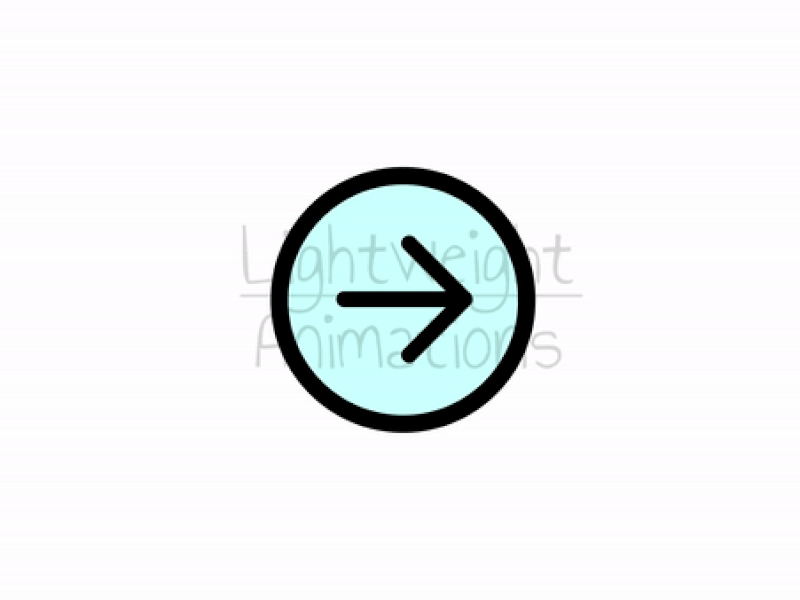 Right Arrow Lottie Animation arrow arrow right arrows direction member navigation pointer right right arrow