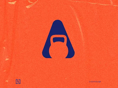 A + kettle active art director brand identity branding design dumbbell fitness graphic design gym icon inspiration kettlebell letter a logo mi minimalist monogram muscles rod