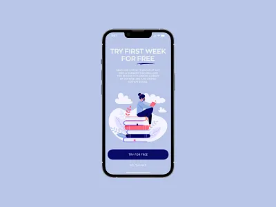 Daily UI 036: Special Offer 2022 audiobook book app dailyui dailyui 036 design full version illustration interface ios app mobile app mobile app design offer pro version promotion reading app sale special offer ui web design