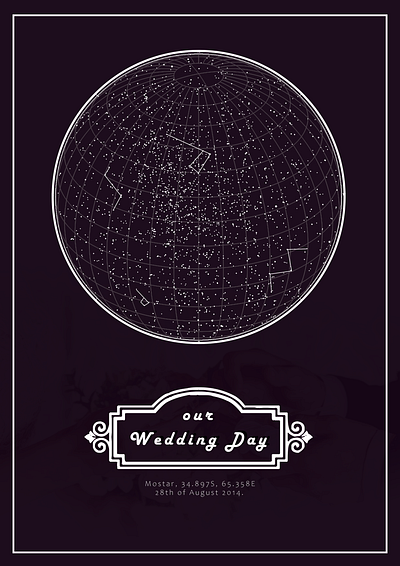 Starry skies #3 design graphic design illustration poster