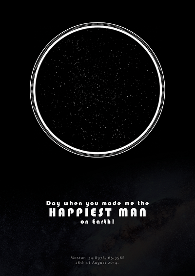 Starry skies #2 design graphic design illustration poster