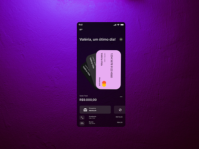 App Dark ui ux