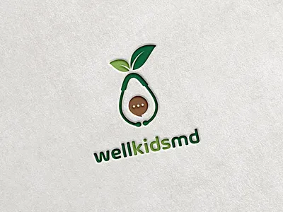 wellkidsmd Logo branding design graphic design illustration logo modernlogo vector