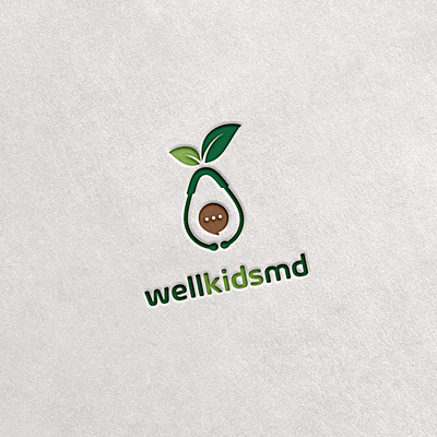 wellkidsmd Logo branding design graphic design illustration logo modernlogo vector