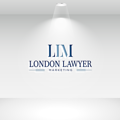 London Lawyer Marketing Logo branding design graphic design illustration logo modernlogo vector