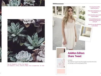 Magazine Layout 2 design graphic design typography