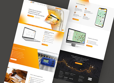 🚀 Fueling Business Efficiency – CRT Website Design dribbble europe fleetmanagement fuelcard transportation ui uiux userinterface webdesign