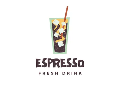 Logo "ESPRESSO FRESH DRINK"
