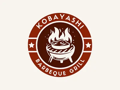 Logo "KOBAYASHI" branding design graphic design illustration logo typography vector графический дизайн