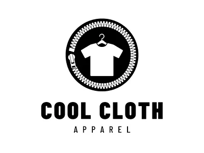 Logo "COOL CLOTH" branding design graphic design illustration logo typography vector графический дизайн