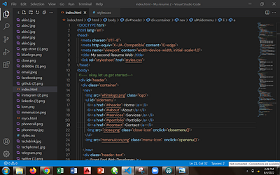 Some part of the code