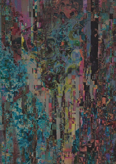 Glitch Art collage glitch glitch art psychedelic