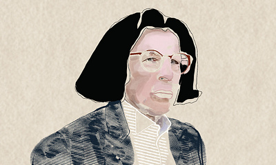 Fran comics portrait femme procreate.