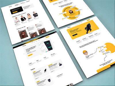 Дизайн сайта MoneyFest branding design graphic design ui web design