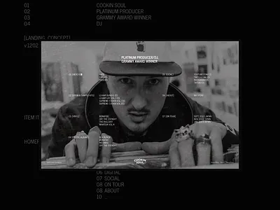 Cookin Souls - Home Concept design minimal ui ux