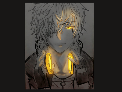 Glow Effect (Photoshop) drawing gr photoshop sketch