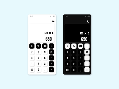 Calculator app branding dailyui design graphic design illustration logo ui ux vector
