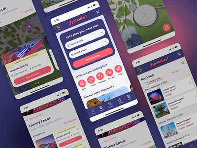 Funtastics! the Mobile App ui ux