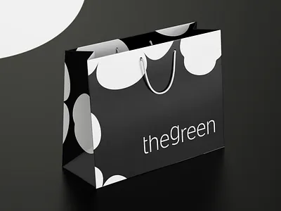 The Green Fashion adelanwa akorede branddesign branding design graphic design identity design logo recycled shopping bag thegreenfashion touchpoint