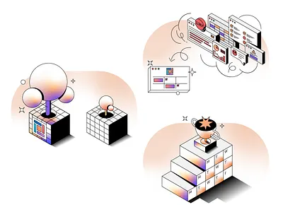 tech stuff illustration illustrator tech