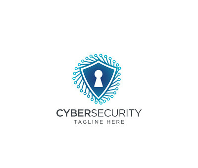 Cyber security logo abstract cyber cyber security logo icon logo security