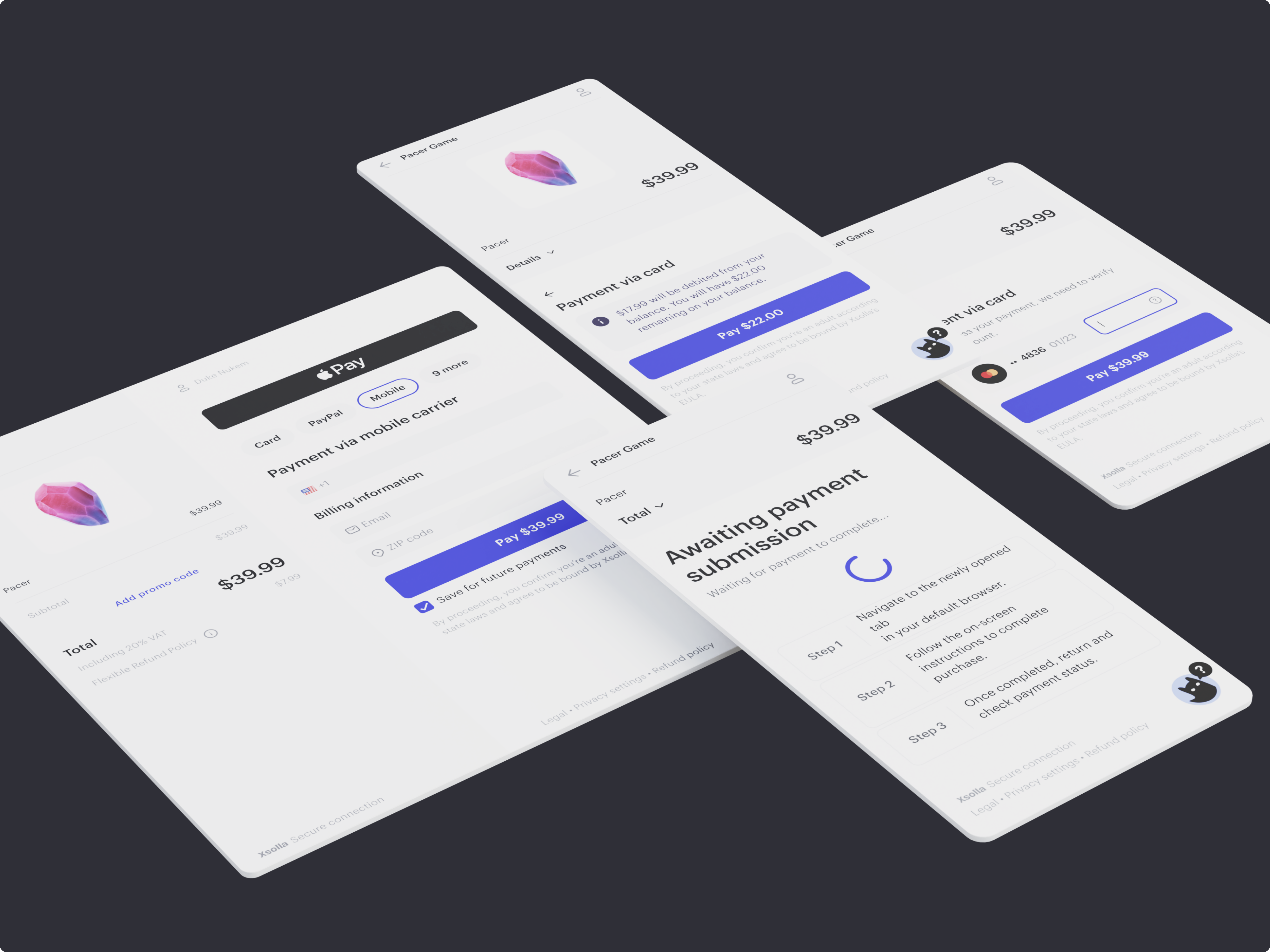 Pay Station fintech mobile payments web