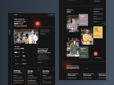 Woldie – Design Agency Landing page Design admin template agency agencywebsite design figma admin figma download figma freebies free figma download freebies illustration landing page ui design ui ux uikit website design