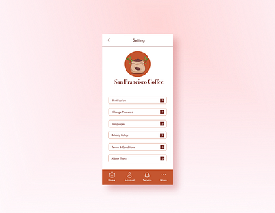 100 Day UI challenge - Day 007 Setting app dailyui design setting ui ux vector