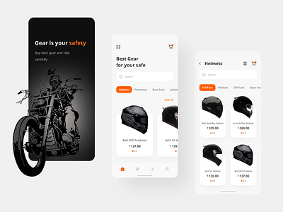 Gear Shop add to cart e commerce e commerce app e commerce template ecommerce ecommerce business ecommerce shop moto shop motoshop online marketing online shop online store product card shopping shopping app shopping cart ui