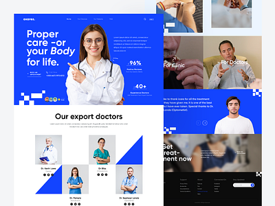 Healthcare Website design appointment clinic doctor doctor appointment health health care hospital medical web design website design