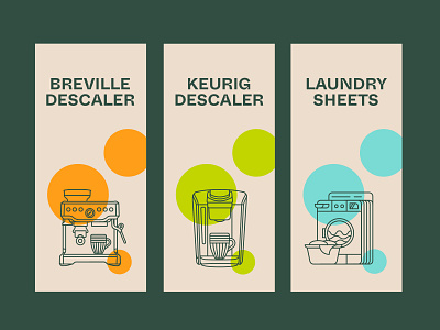 Cleaning Products Icon Set branding cleaning coffee design eco-friendly geometric iconography icons identity label laundry machine minimalist modern packaging products set sheets sustainable