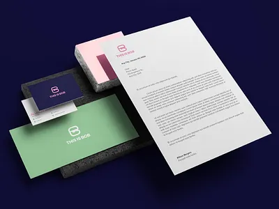 Business Card Design branding business cards color palette design graphic design icon illustration logo logo design minimal office materials typography ui vector