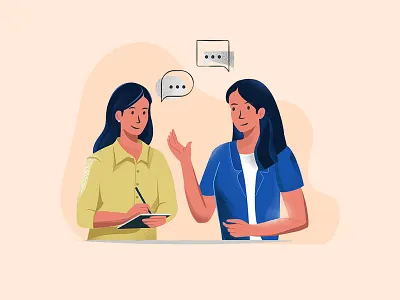 About Us adobe illustrator character illustration design finance illustration india procreate startup