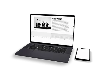 Mock up of interactive timelines ux