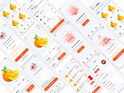 Frocery Grocery shop app design android app app apple app daily need app design ecommerce frocery shop app graphic design grocery shop grocery shopping ios app minimalistic design mobile app shopping app ui