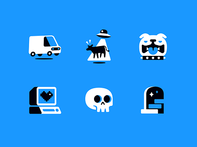 Prime Video icons amazon car cat clean dog fantasy icon icons simple skull sticker sticker set stickers ufo video