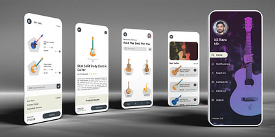 Musical App design design ecommerce app graphic design shopping app ui ui design vector