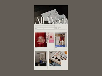 ALET Work Grid grid synchronized ui ux video web website work