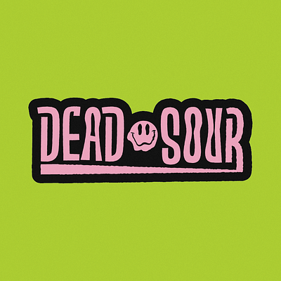 Sour Candy Brand "Dead Sour" Primary Logo Design brand design brand identity branding logo logo design logo suite primary logo