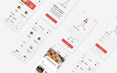 Detailings Foody Delivery Mobile Apps delivery application fnb inspiration mobile apps mobile apps mobile design restaurant user interface