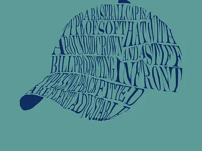 cap typography design graphic design graphicdesign illustration logo typography ui vector