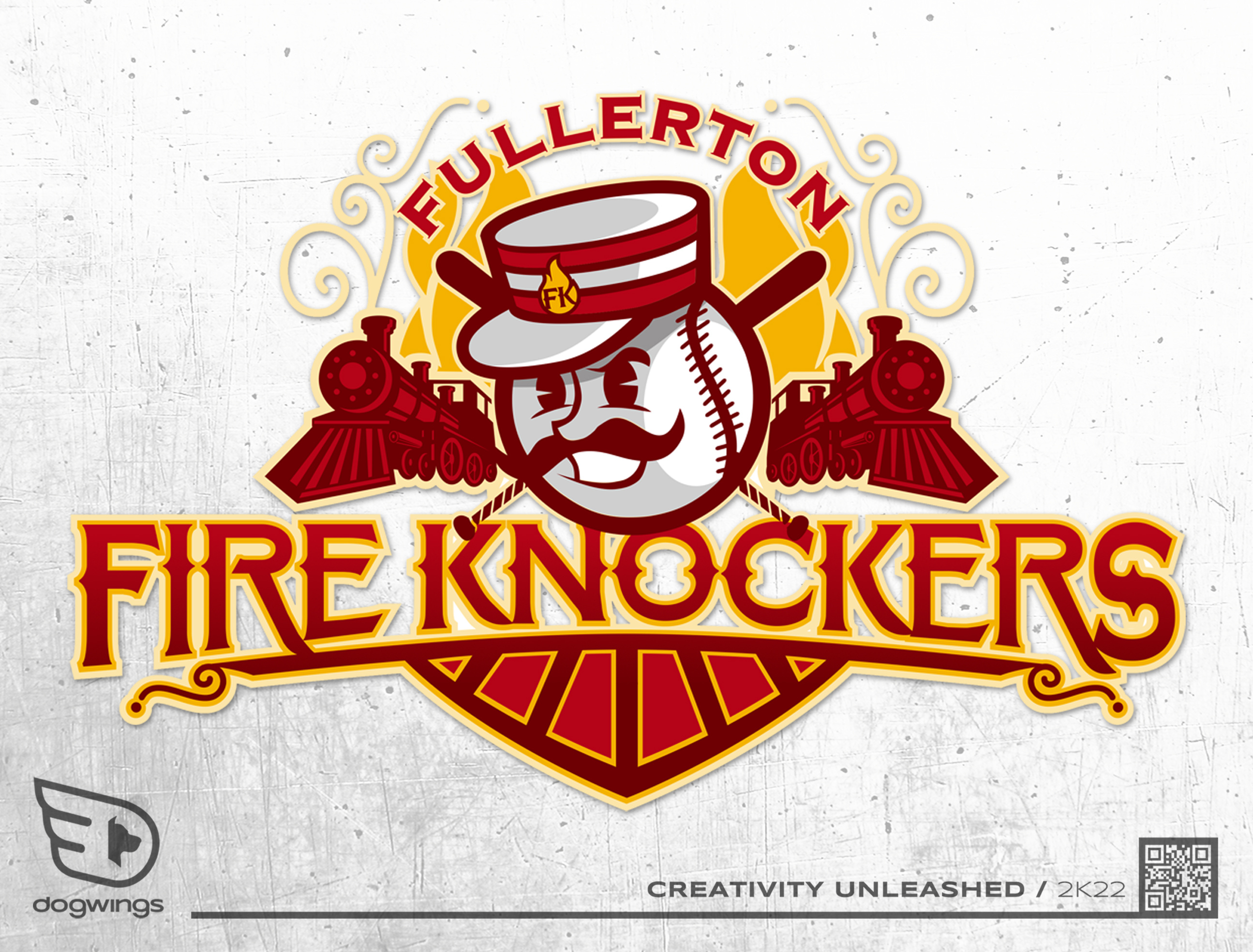 Fire Knockers Logos by Chip David on Dribbble