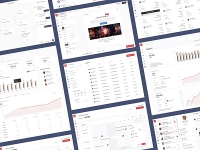 Ambrosia — University management app cards chart crm education elearning enterprise erp grid left bar left nav left navigation light theme navigation saas spreadsheet table tile ui ux